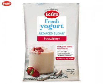 EasiYo 易极优 果少糖草莓味酸奶粉 176克